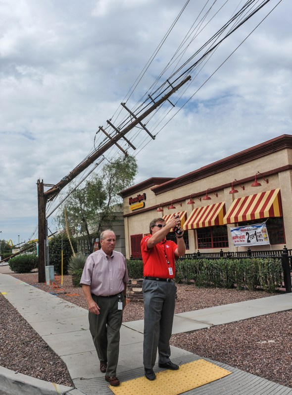 Tucson Electric Personal Survey Damage 6436
