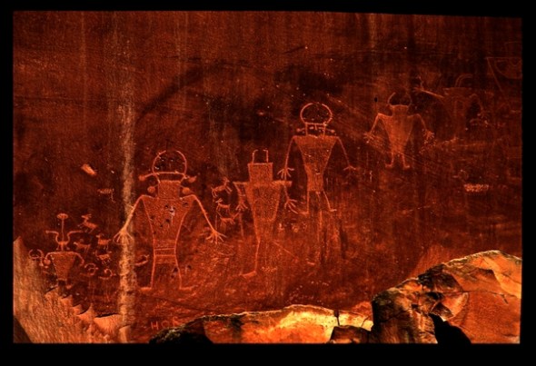 FREMONT CULTURE ROCK ART AT CAPITOL REEF NATIONAL MONUMENT