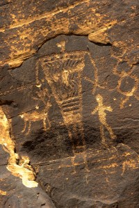 VERY SIMILAR TO ROCK ART FOUND ALONG THE SAN JUAN RIVER IN UTAH