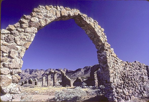 All that remains of CATCH22 Beach in San Carlos Sonora where the satirical movie was filmed.
