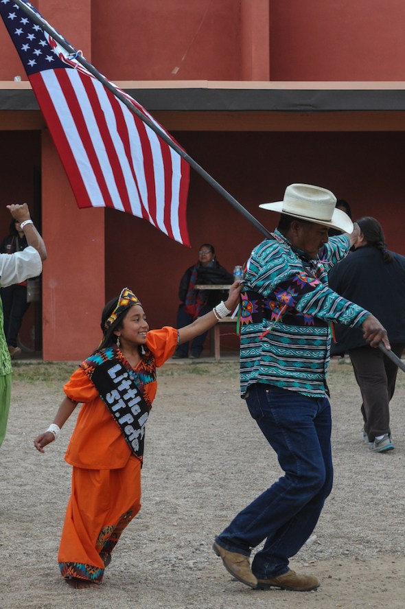 ALEXANDRA FELIX IS LITTLE MISS SAINT PETERS A INDIAN MISSION IN GOODYEAR, AZ.