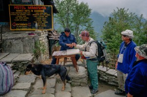 ANNAPURNA TRAIL CHECKIN-